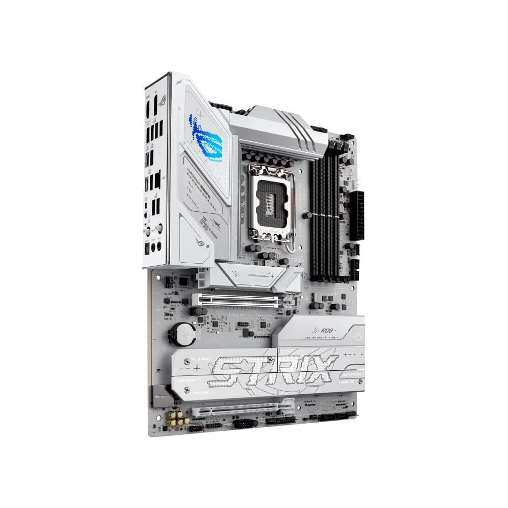 Placa Mãe ASUS ROG STRIX B860-A GAMING WIFI, Intel LGA 1851, ATX, DDR5, Wi-fi, Bluetooth - ROG STRIX B860-A GAMING WIFI Placa Mãe ASUS ROG STRIX B860-A GAMING WIFI, Intel LGA 1851, ATX, DDR5, Wi-fi, Bluetooth - ROG STRIX B860-A GAMING WIFI