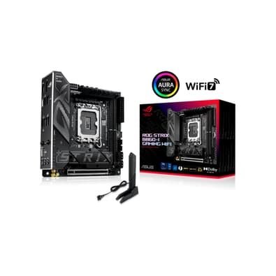 CPU Intel Core Ultra7 265k&ROG STRIX B860-I Placa-Mãe ASUS ROG Strix B660-I WIFI | KaBuM!