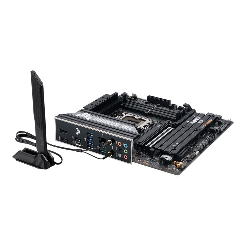 Imagem 6 de 6 do produto Placa Mãe ASUS TUF GAMING B860M-PLUS WIFI, Intel LGA 1851, mATX, DDR5, Wi-fi, Bluetooth - TUF GAMING B860M-PLUS WIFI