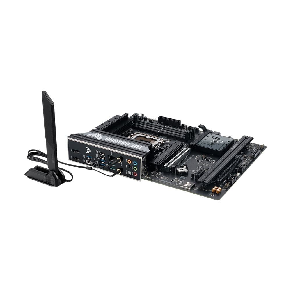 Placa Mãe ASUS TUF GAMING B860-PLUS WIFI, Intel LGA 1851, ATX, DDR5, Wi-fi, Bluetooth - TUF GAMING B860-PLUS WIFI Placa Mãe ASUS TUF GAMING B860-PLUS WIFI, Intel LGA 1851, ATX, DDR5, Wi-fi, Bluetooth - TUF GAMING B860-PLUS WIFI