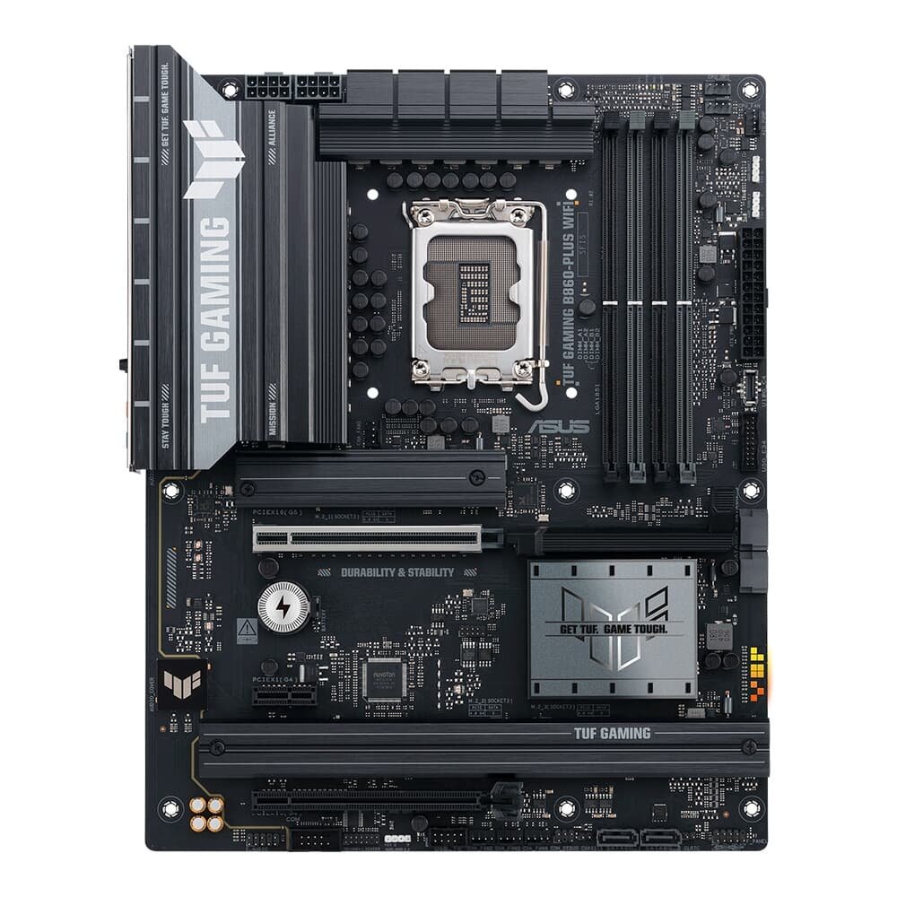 Placa Mãe ASUS TUF GAMING B860-PLUS WIFI, Intel LGA 1851, ATX, DDR5, Wi-fi, Bluetooth - TUF GAMING B860-PLUS WIFI 5