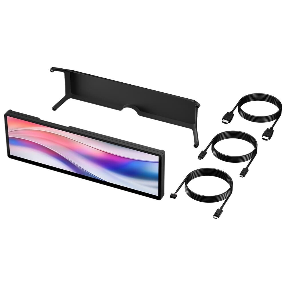 Imagem 7 de 8 do produto Monitor Gamer CORSAIR XENEON EDGE 14.5" LCD, IPS, 60Hz, Touchscreen, USB-C DP-Alt Mode e HDMI, Suporte iCUE e Windows, Preto ? CC-9011306-WW