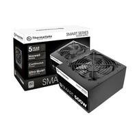 Thermaltake Smart 500W 80+ White Certified PSU, Continuous Power 120mm Ultra Quiet Cooling Fan Atx 12v V2 3 Eps 12v Active Pfc Power Supply Ps Spd 0500