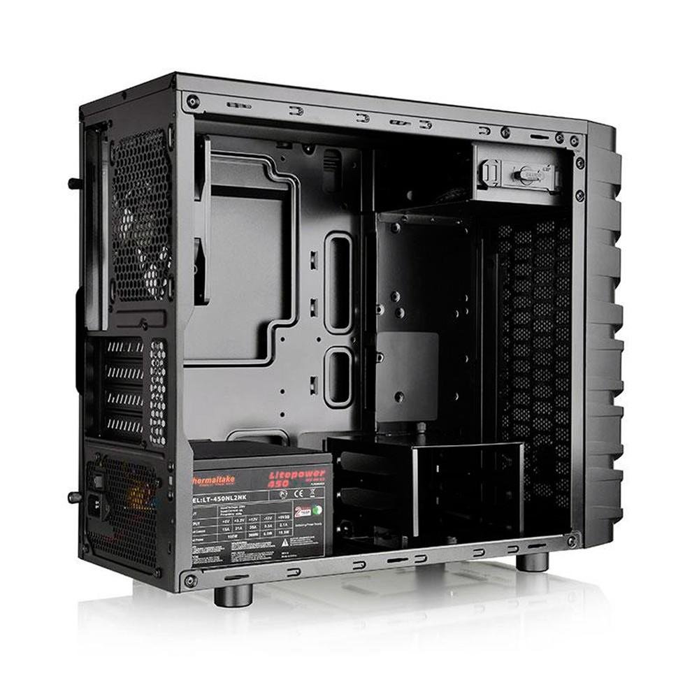 Imagem 9 de 9 do produto Gabinete Thermaltake Versa H13 Black Case - CA-1D3-00S1NN-00
