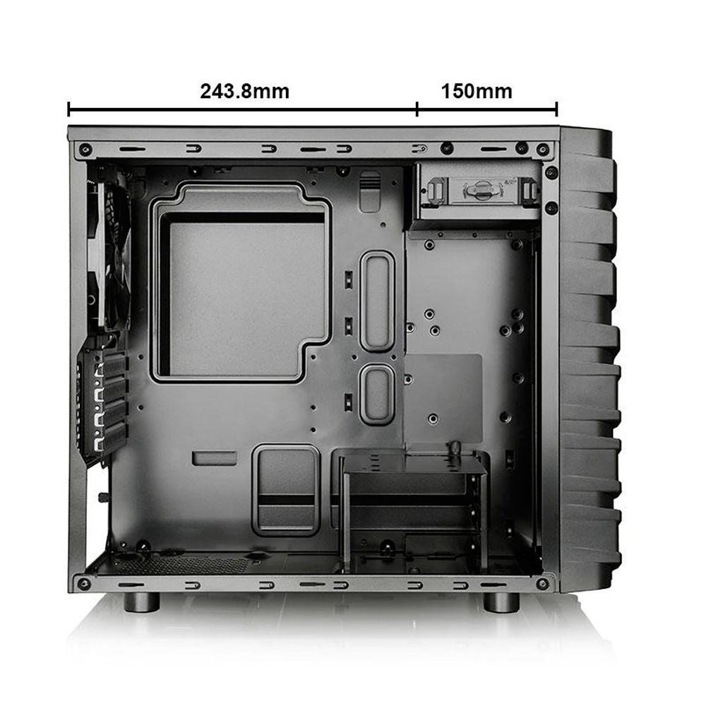 Gabinete Thermaltake Versa H13 Black Case - CA-1D3-00S1NN-00
