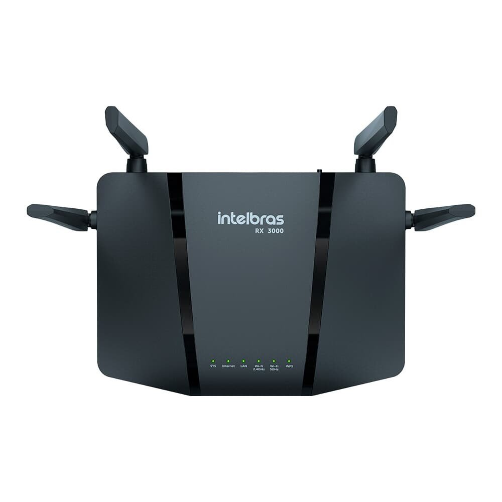Imagem 2 de 8 do produto Roteador Wireless Intelbras Rx 3000, Wi-Fi 6, Mesh, Dual Band - 4750188