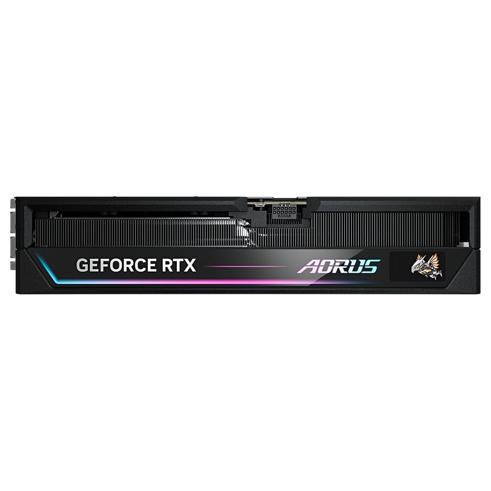 Imagem 8 de 10 do produto Placa de Vídeo Gigabyte RTX 5090 AORUS MASTER 32G NVIDIA GeForce, 32GB, GDDR7, RGB, G-Sync, Ray Tracing, DLSS 4, HDR - GV-N5090AORUS M-32GD