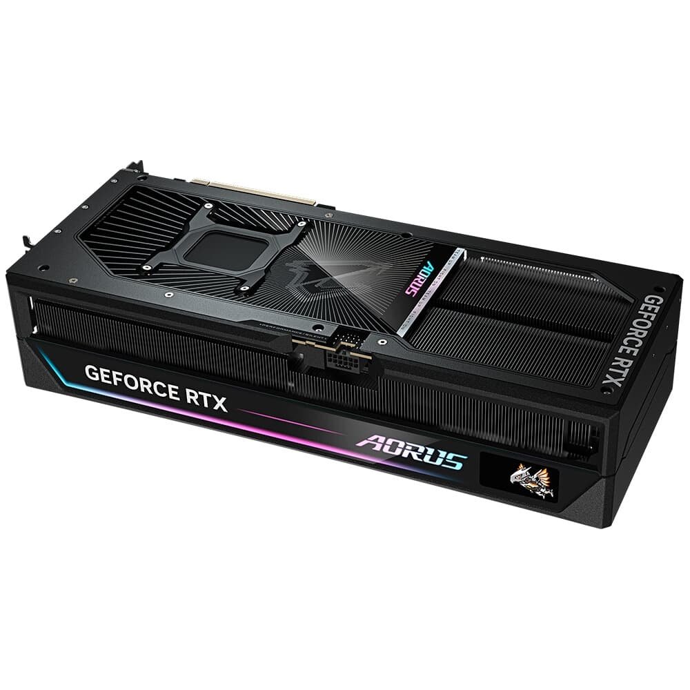 Imagem 10 de 10 do produto Placa de Vídeo Gigabyte RTX 5090 AORUS MASTER 32G NVIDIA GeForce, 32GB, GDDR7, RGB, G-Sync, Ray Tracing, DLSS 4, HDR - GV-N5090AORUS M-32GD