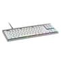 Teclado Mecânico Gamer Logitech G515 com Design TKL, RGB LIGHTSYNC e Switch GL Brown Tactile, USB-C Removível, Branco - 920-012869
