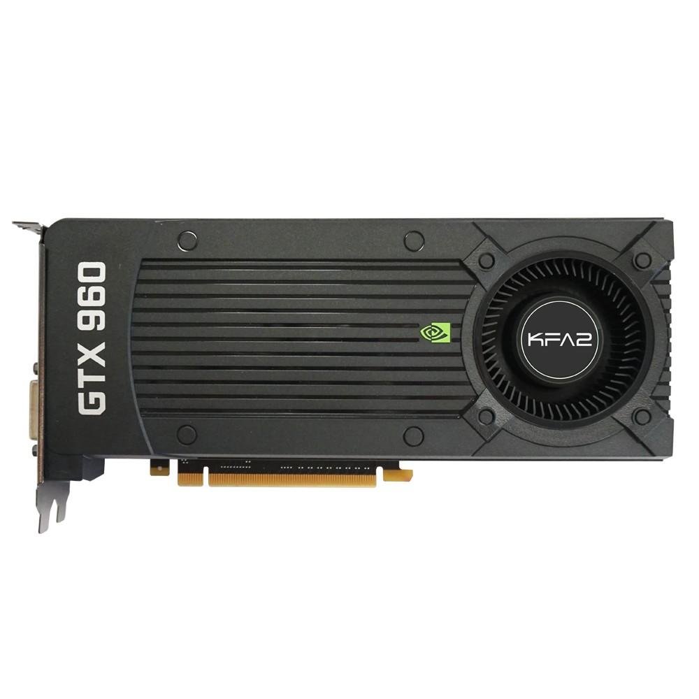 Placa de Video VGA Galax Nvidia Geforce GTX 960 2GB 128 BITS GDDR5 - 96NPH8DND7UZ