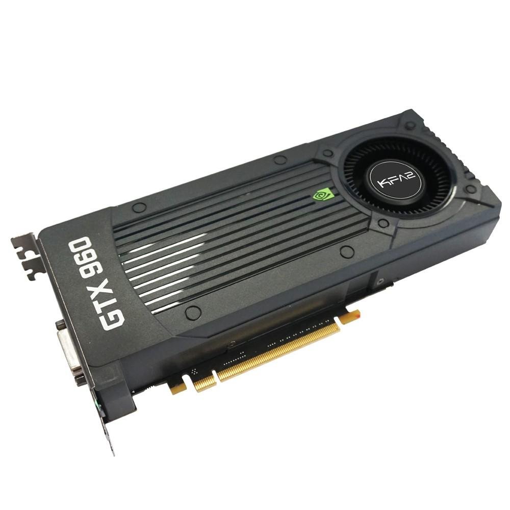 Placa de Video VGA Galax Nvidia Geforce GTX 960 2GB 128 BITS GDDR5 - 96NPH8DND7UZ