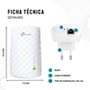 Repetidor TP-Link WiFi Range Extender AC750, 2.4GHz, Até 300Mpbs - RE200