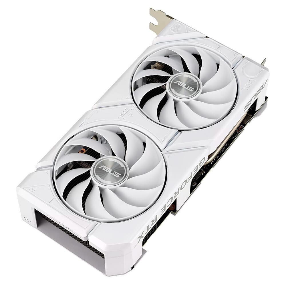 グラフィックボード・グラボ・ビデオカード Dual GeForce RTX 4060 EVO White OC 8GB ASUS Dual GeForce RTX? 4060 EVO White OC | KaBuM!