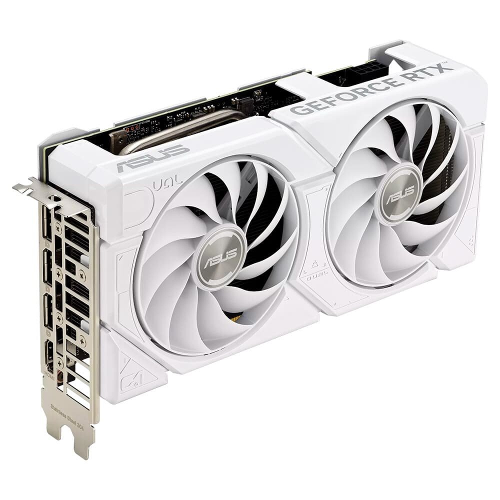 ASUS Dual GeForce RTX? 4060 EVO White OC | KaBuM!