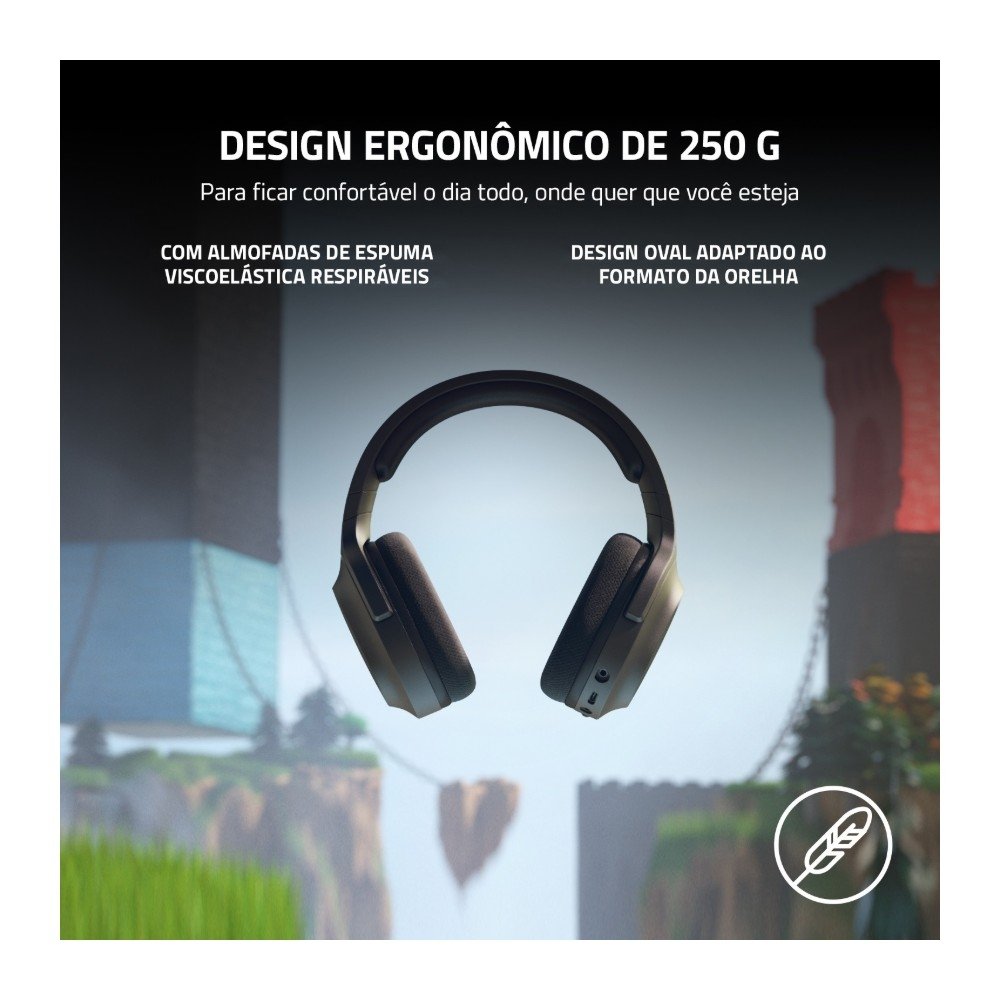 Headset Gamer Sem Fio ( Balão.info), Driver 40mm, Microfone Removível, Bateria de 50h, Multiplataforma, Wireless 2.4GHz, Bluetooth 5.2, Preto - RZ04-( Balão.info - foto 2