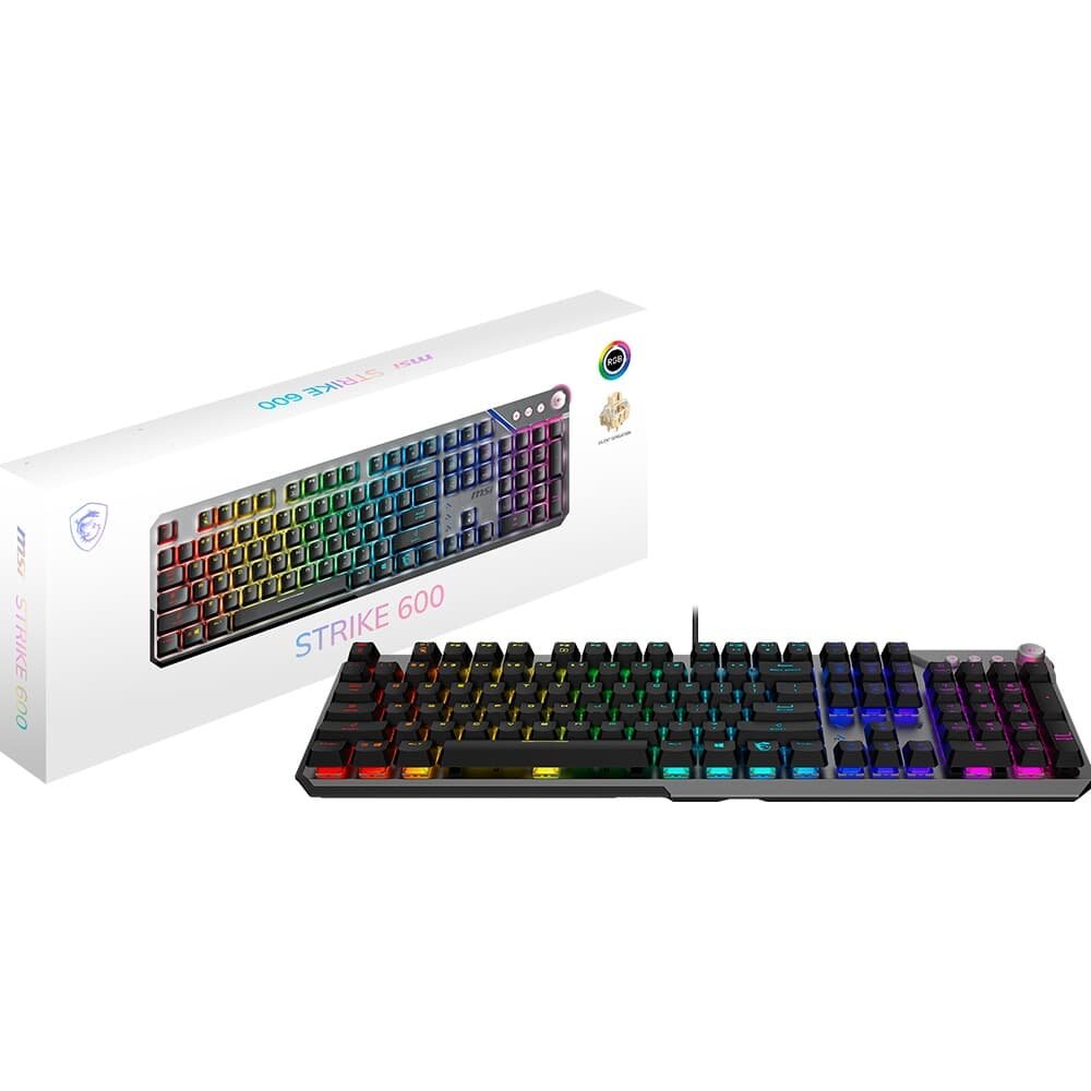 Teclado Mecânico Gamer ( Balão.info) Strike 600, RGB, Switch Silencioso, USB 2.0, US, Preto - ( Balão.info - foto 10