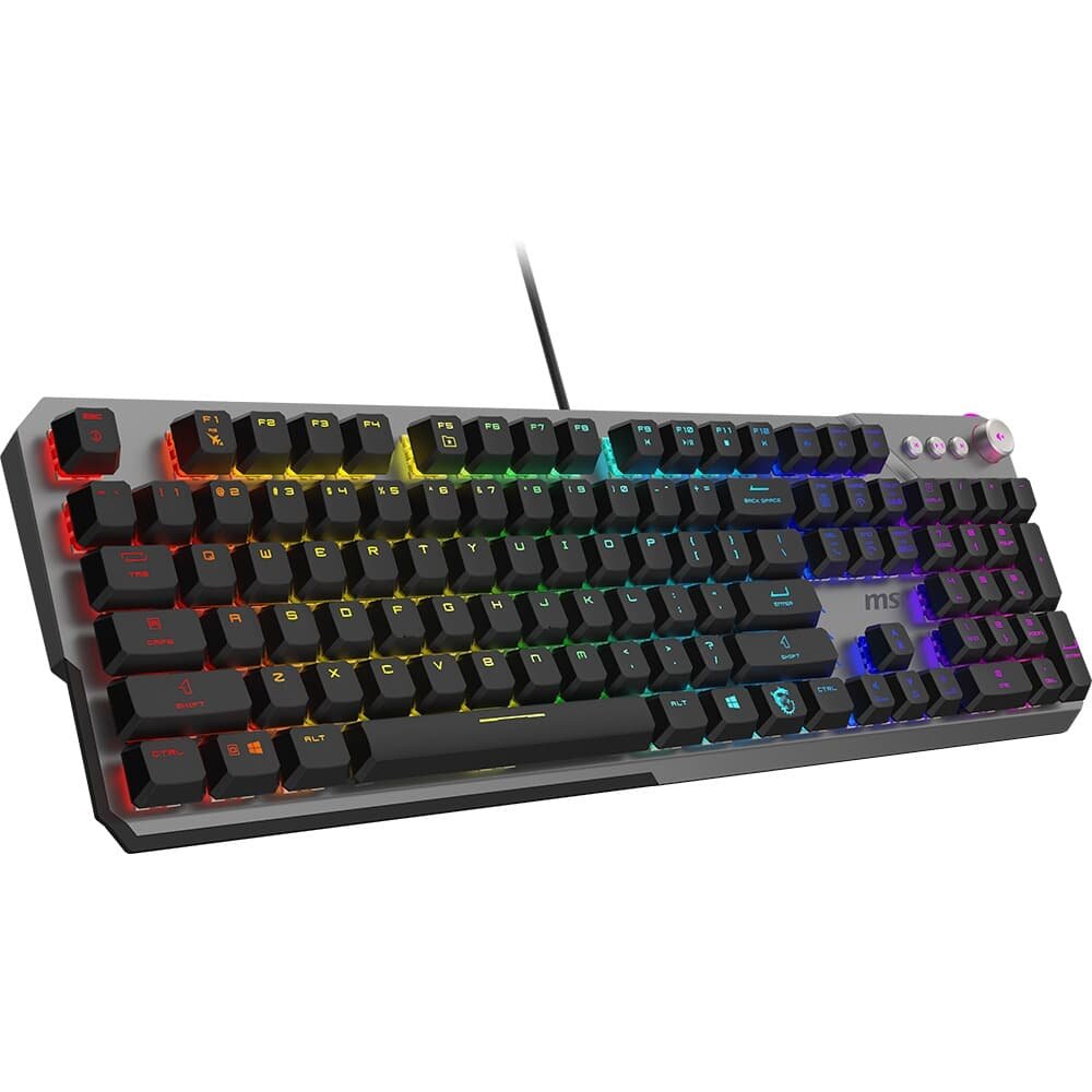 Teclado Mecânico Gamer ( Balão.info) Strike 600, RGB, Switch Silencioso, USB 2.0, US, Preto - ( Balão.info - foto 7