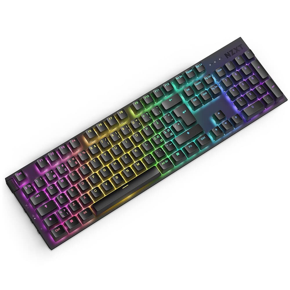 Teclado Óptico Gamer ( Balão.info) Function 2 Full Size, RBG, USB-C, Layout US, Preto - KB-001NB-US - view 2