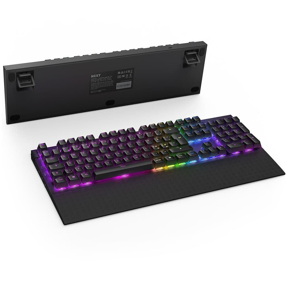 Teclado Óptico Gamer ( Balão.info) Function 2 Full Size, RBG, USB-C, Layout US, Preto - KB-001NB-US - view 3