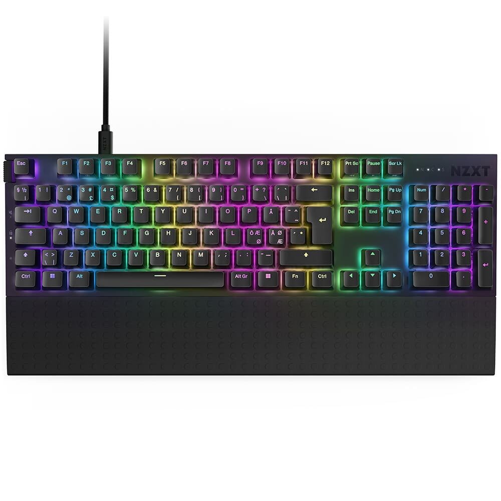 Teclado Óptico Gamer ( Balão.info) Function 2 Full Size, RBG, USB-C, Layout US, Preto - KB-001NB-US - view 4
