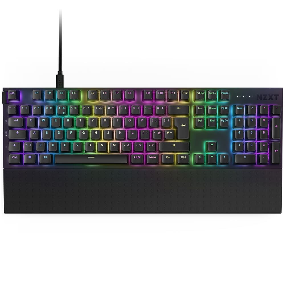 Teclado Óptico Gamer ( Balão.info) Function 2 Full Size, RBG, USB-C, Layout US, Preto - KB-001NB-US - view 6
