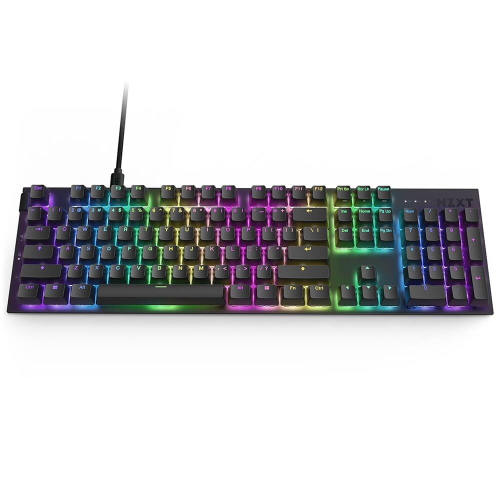 Teclado Óptico Gamer ( Balão.info) Function 2 Full Size, RBG, USB-C, Layout US, Preto - KB-001NB-US - view 9