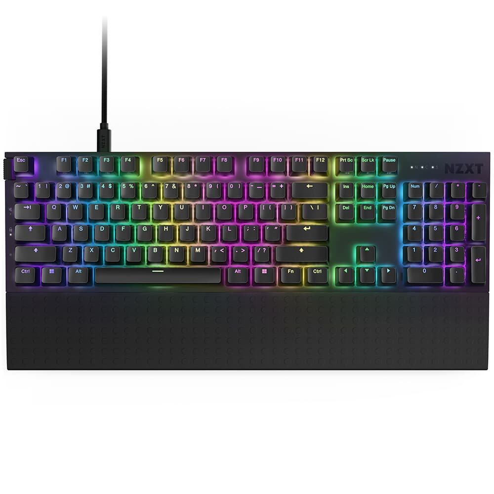 Teclado Óptico Gamer ( Balão.info) Function 2 Full Size, RBG, USB-C, Layout US, Preto - KB-001NB-US - view 10