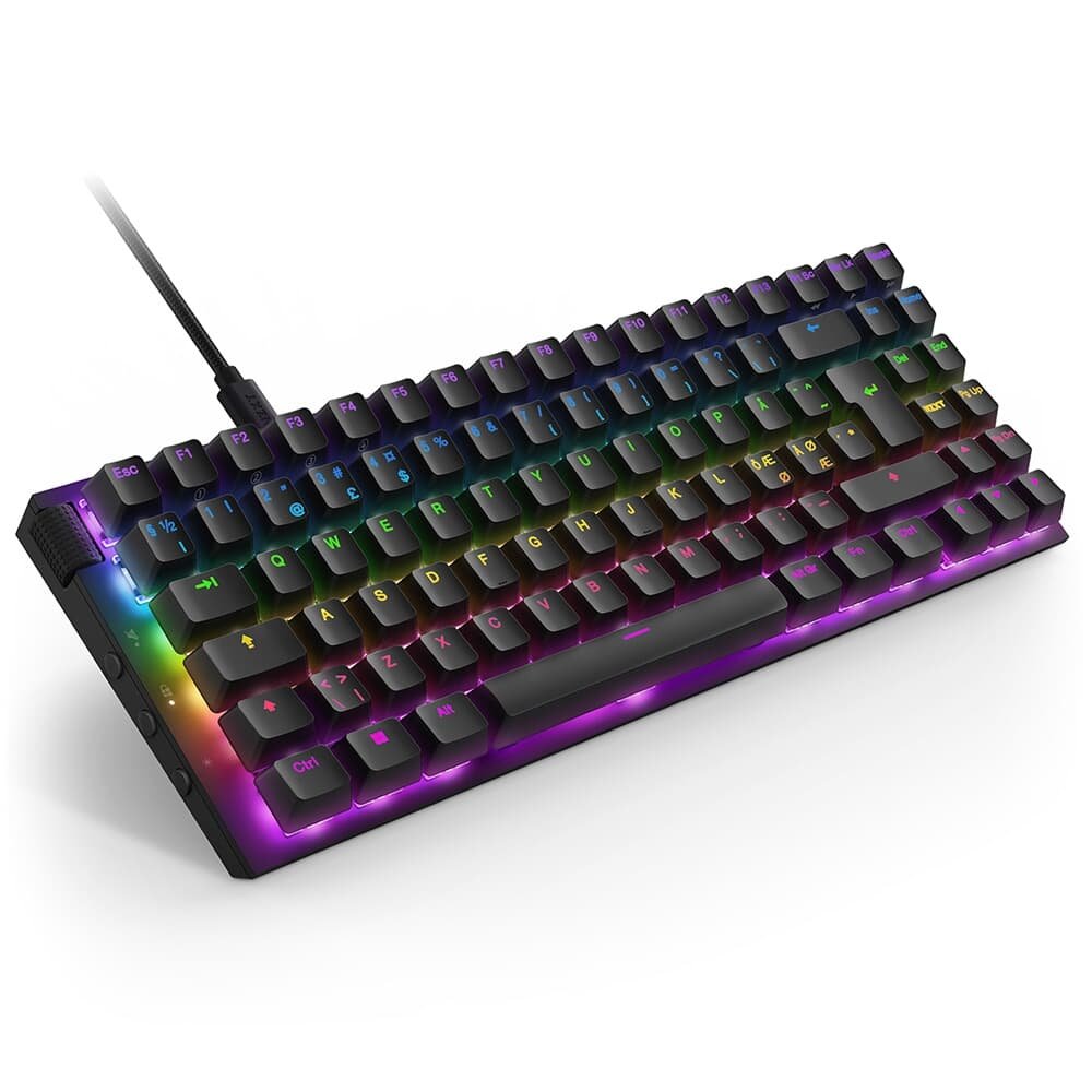Teclado Óptico Gamer NZXT Function 2 MiniTKL, RGB, USB-C, Layout US, Preto - KB-002NB-US Teclado Óptico Gamer NZXT Function 2 MiniTKL, RGB, USB-C, Layout US, Preto - KB-002NB-US