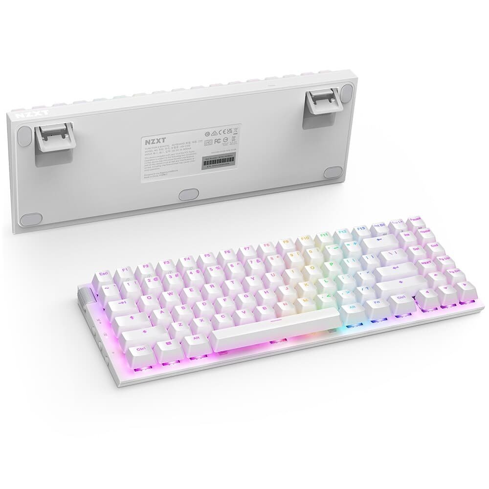 Teclado Óptico Gamer ( Balão.info) Function 2 MiniTKL, RGB, USB-C, Layout US, Branco - KB-002NW-US - view 6