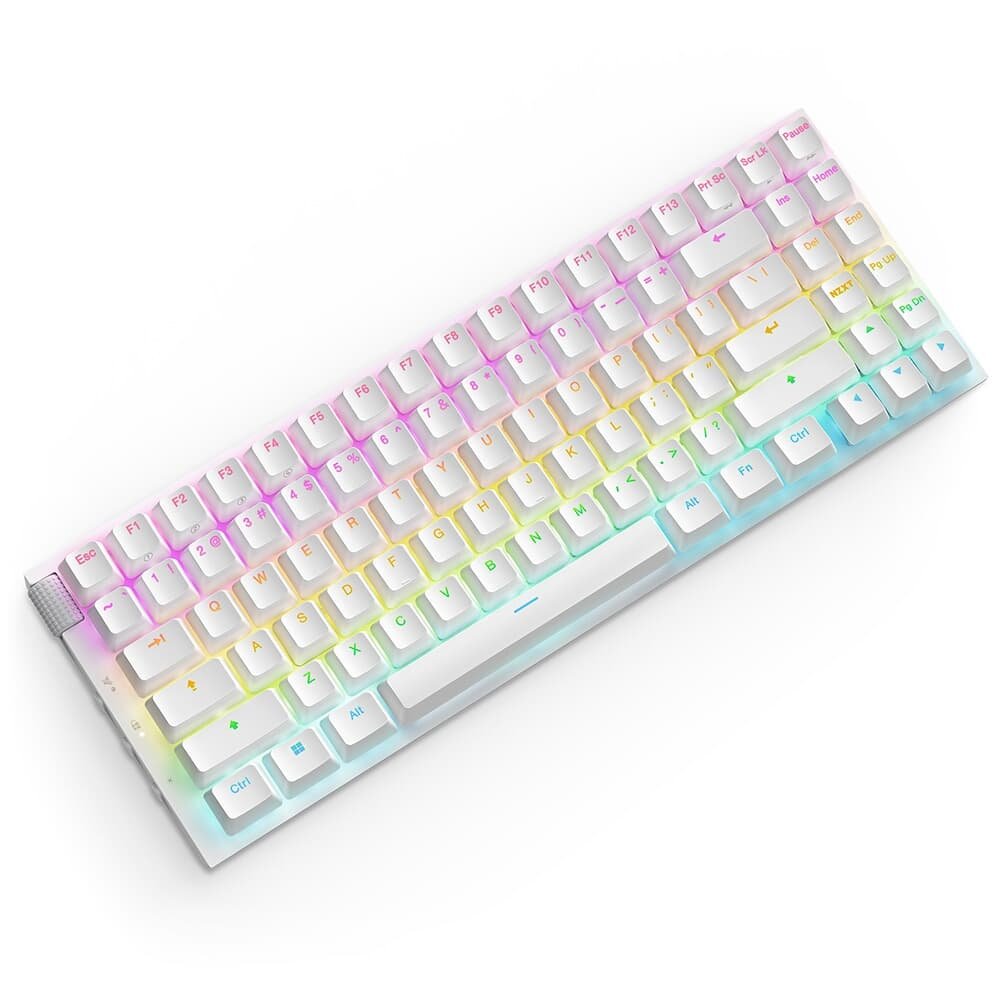 Teclado Óptico Gamer ( Balão.info) Function 2 MiniTKL, RGB, USB-C, Layout US, Branco - KB-002NW-US - view 11