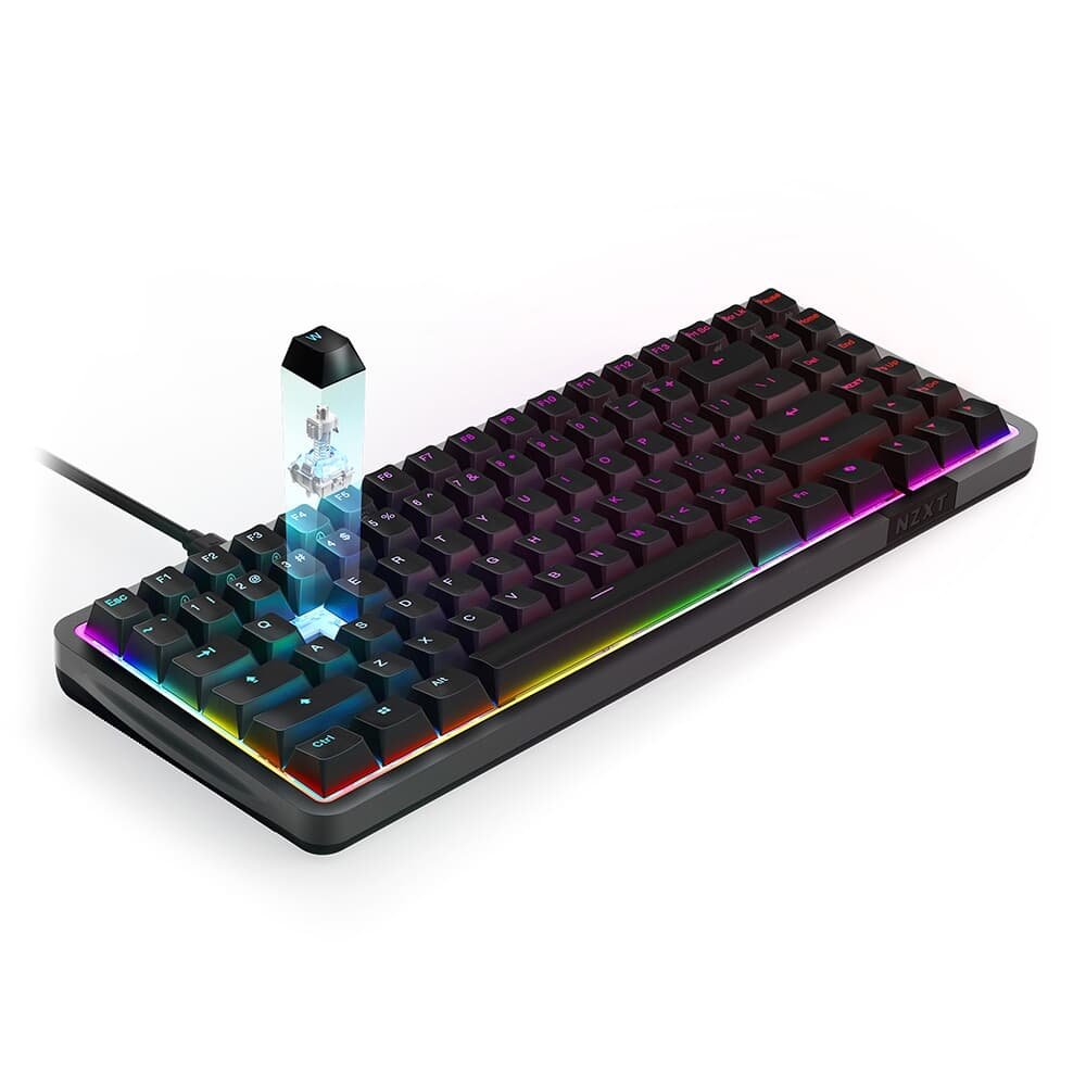 Teclado Magnético Gamer Sem Fio ( Balão.info) Function Elite MiniTKL, RGB, USB-C Removível, Preto - KB-101NB-US - foto 5