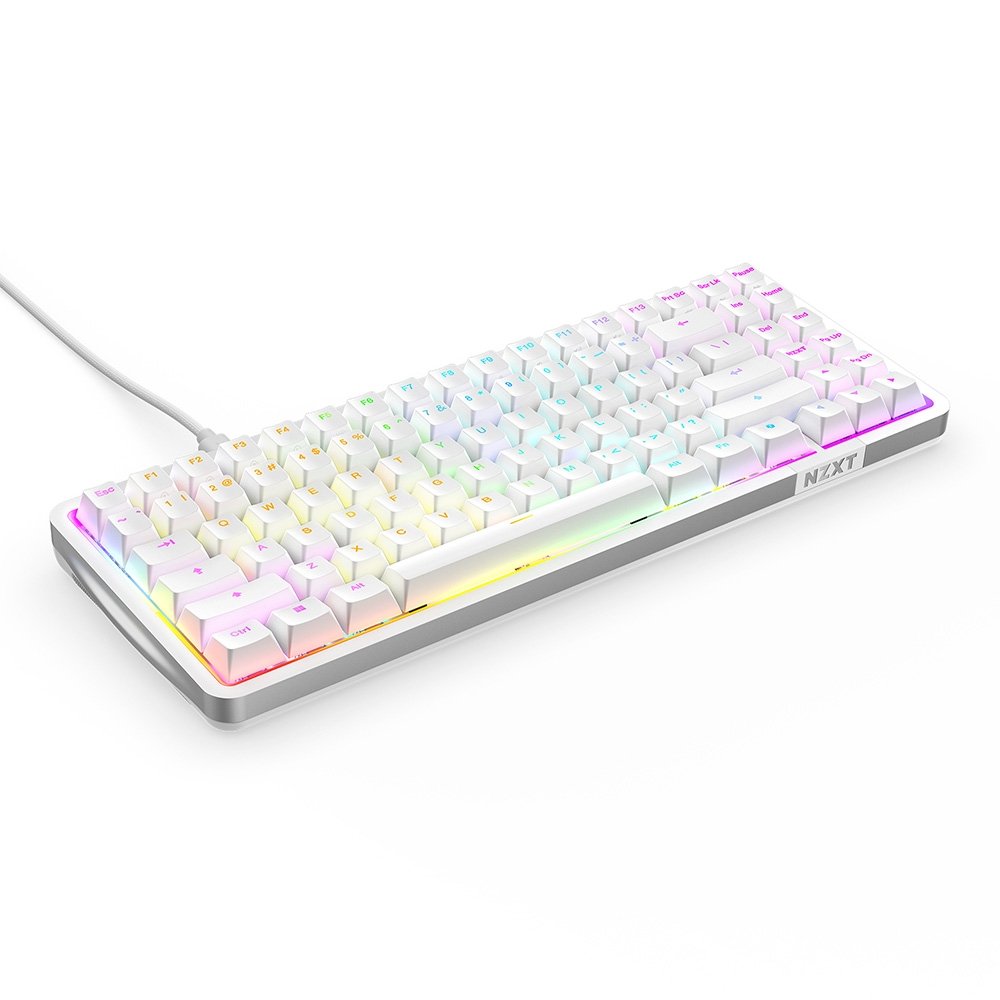 Teclado Magnético Gamer Sem Fio ( Balão.info) Function Elite MiniTKL, RGB, USB-C Removível, Branco - KB-101NW-US - foto 9
