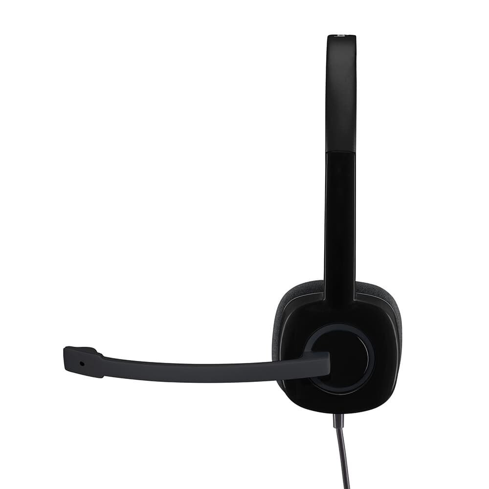 Headset com fio Logitech H151 com Microfone com Redução de Ruído e Conexão 3,5mm - 981-000587 - view 4