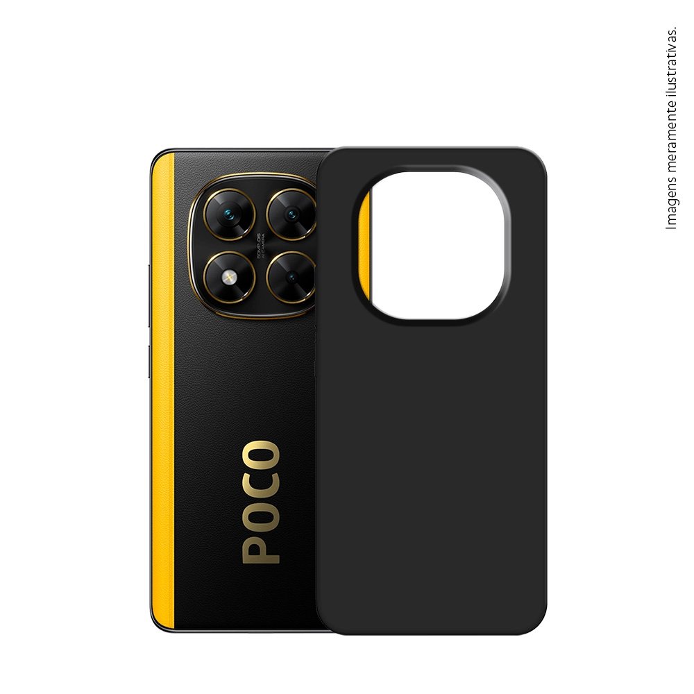 "Smartphone Xiaomi Poco X7, 5G, 256GB Rom, 8GB RAM, Octa Core, Câmera 50MP, Tela 6.67"""" Amoled, Preto - CX407PRE" - view 9