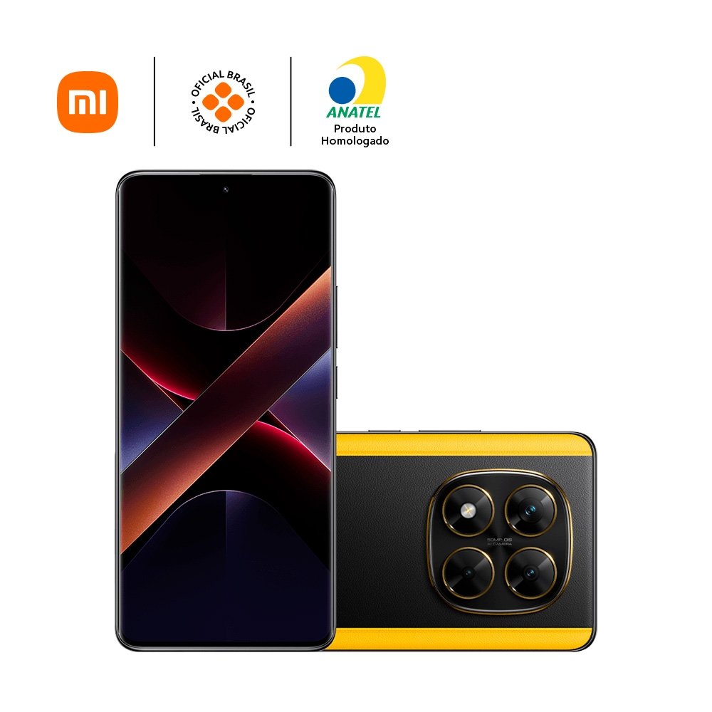 "Smartphone Xiaomi Poco X7, 5G, 256GB Rom, 8GB RAM, Octa Core, Câmera 50MP, Tela 6.67"""" Amoled, Preto - CX407PRE" - view 10
