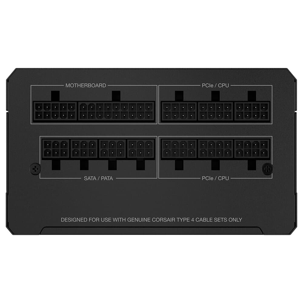 Fonte CORSAIR RMe Series RM1200e, 1200W, Full Modular, 80PLUS Gold, ATX, Preto - CP-9020258-BR - view 4