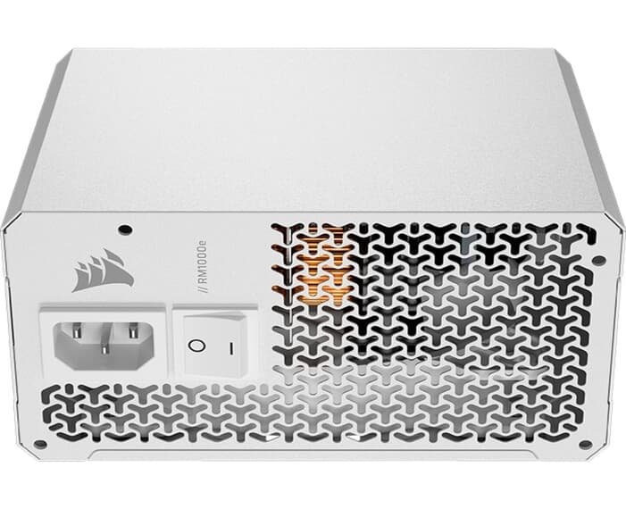 Imagem 5 de 8 do produto Fonte CORSAIR RMe Series RM1000e 2025, 1000W, Full Modular, Cybenetics Gold, ATX, Branco - CP-9020294-BR