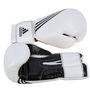 Luva Adidas Training Boxing  3 Listras 12OZ Branco e Preto ADIBT02R-12BP