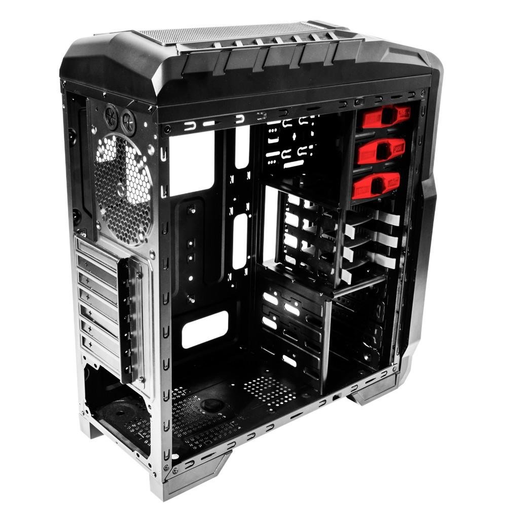 Imagem 2 de 2 do produto Gabinete C3 Tech GAME MT-G500 BK sem Fonte C3T