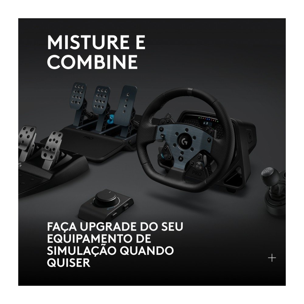 Adaptador de corrida Logitech G RACING ADAPTER para G29, G920, G923, PRO Wheel, Pedais e Câmbio - PlayStation, Xbox X/S e PC - 943-000435