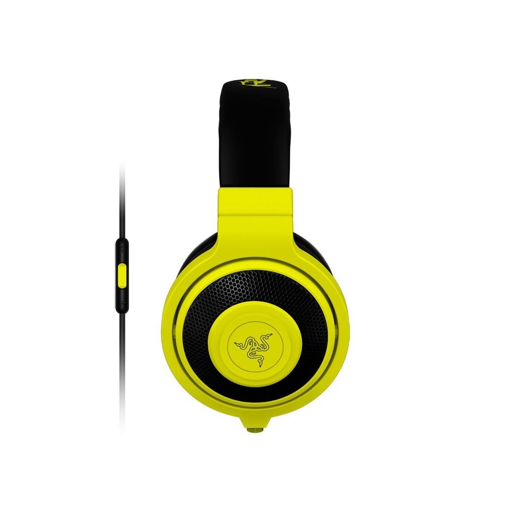 Headphone Gamer Razer Kraken Neon Mobile Yellow com Microfone - P2