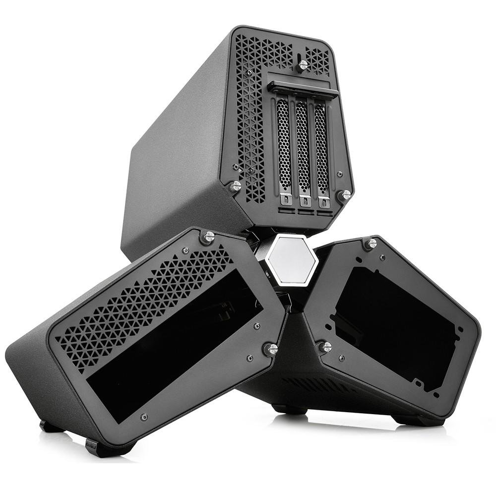 Gabinete DeepCool Mini-ITX Tristellar sem Fonte Preto