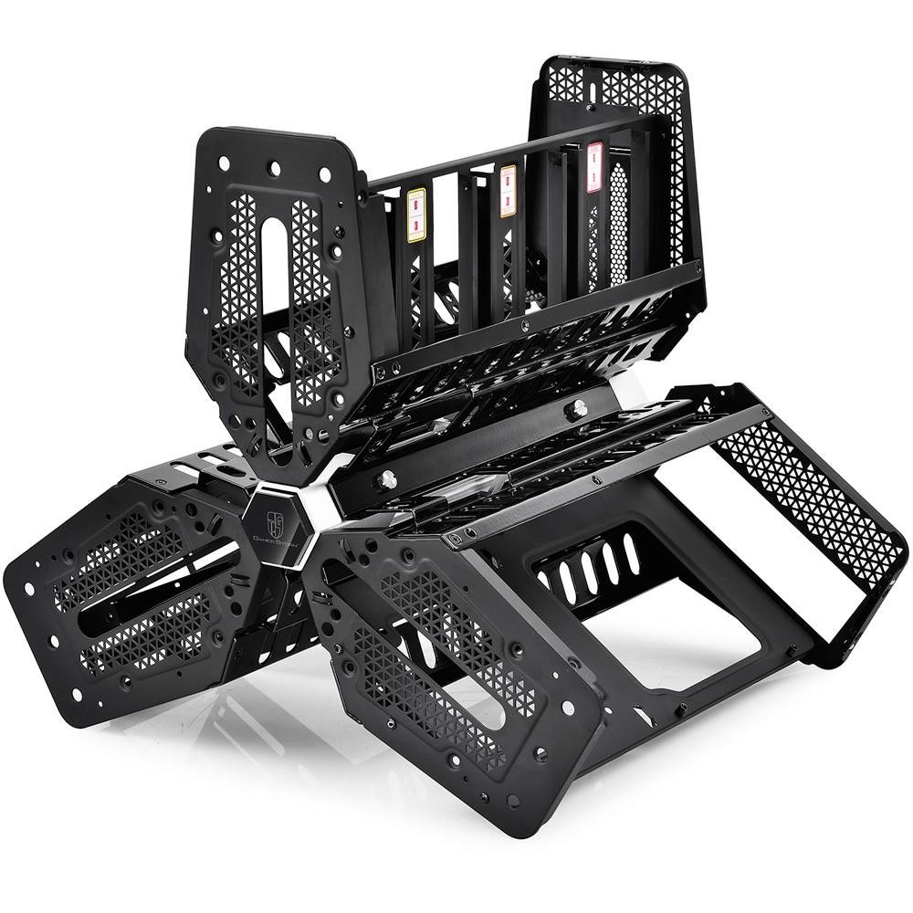 Gabinete DeepCool Mini-ITX Tristellar sem Fonte Preto