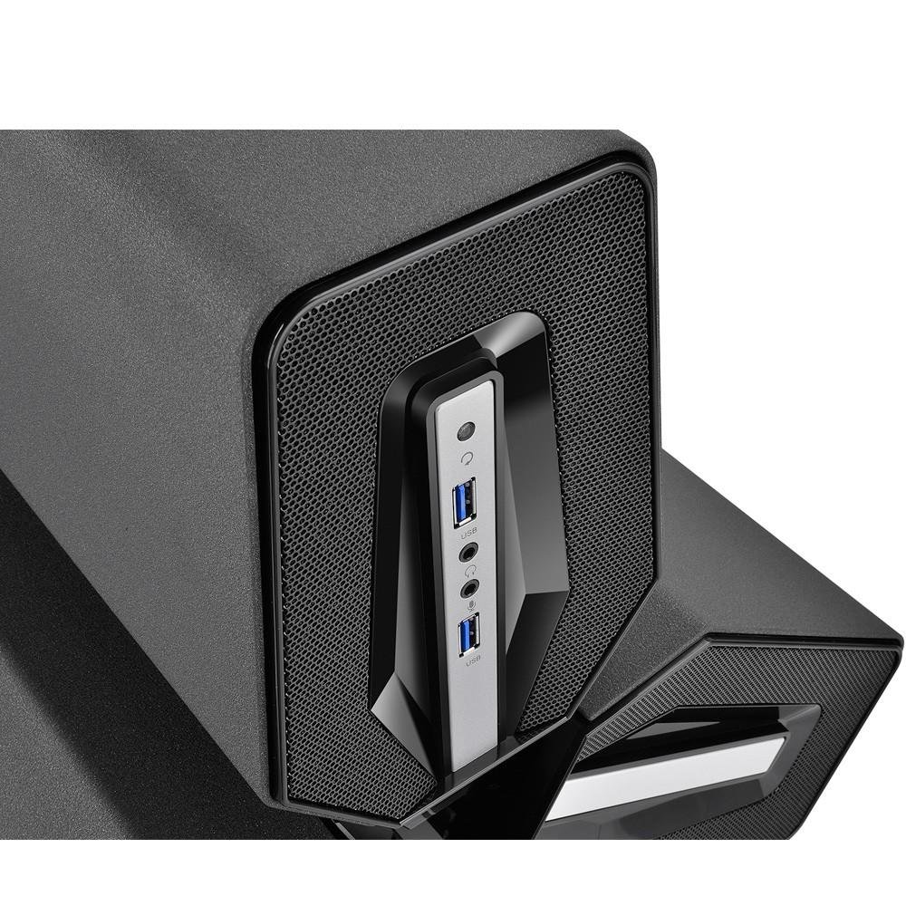 Gabinete DeepCool Mini-ITX Tristellar sem Fonte Preto