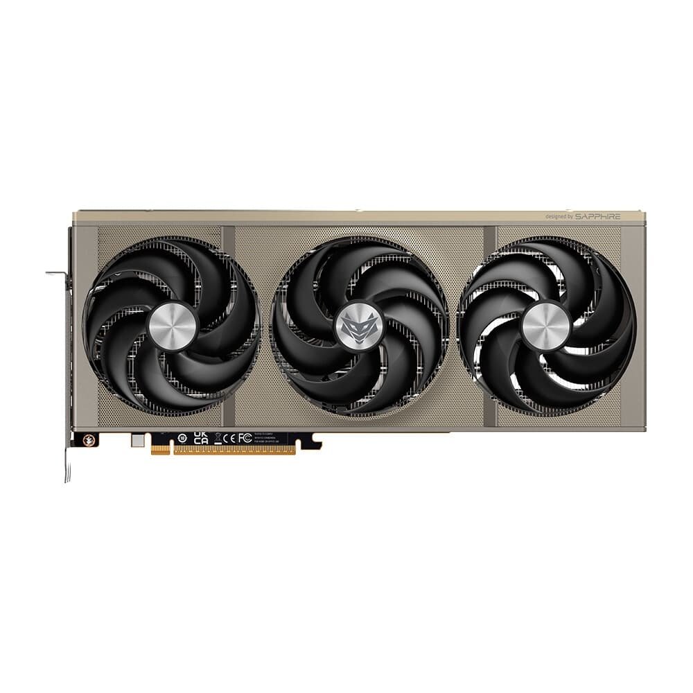 Imagem 2 de 8 do produto Placa de Vídeo Sapphire NITRO+ RX 9070 XT GAMING OC AMD Radeon, 16GB, GDDR6, Dual HDMI, Dual DP, RDNA 4 - 11348-01-20G