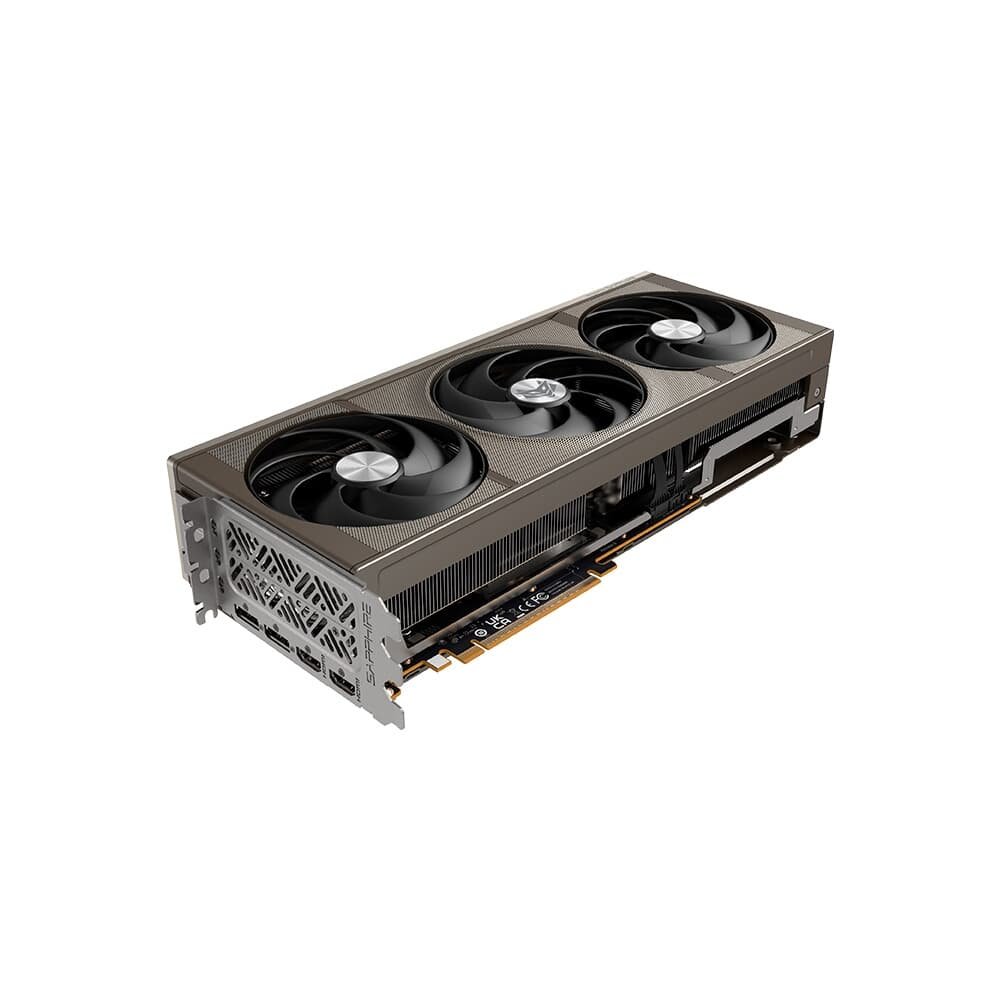 Imagem 3 de 8 do produto Placa de Vídeo Sapphire NITRO+ RX 9070 XT GAMING OC AMD Radeon, 16GB, GDDR6, Dual HDMI, Dual DP, RDNA 4 - 11348-01-20G