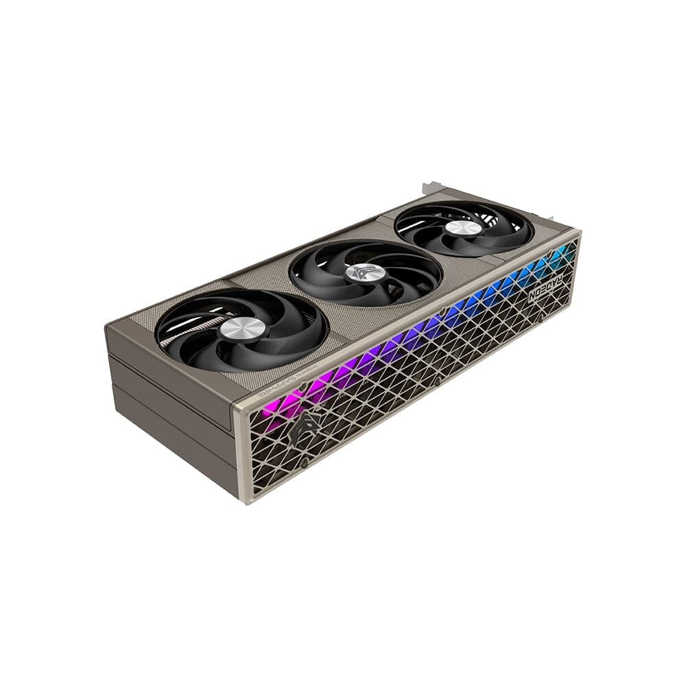 Imagem 4 de 8 do produto Placa de Vídeo Sapphire NITRO+ RX 9070 XT GAMING OC AMD Radeon, 16GB, GDDR6, Dual HDMI, Dual DP, RDNA 4 - 11348-01-20G