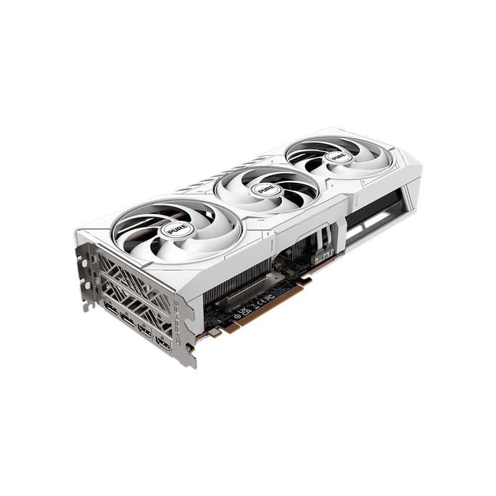 グラフィックボード・グラボ・ビデオカード SAPPHIRE PURE Radeon RX9070 XT 16GB Placa de Vídeo Sapphire RX 9070 XT Gaming | KaBuM!