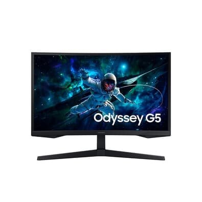 Monitor Gamer Curvo Samsung Odyssey G5 27", QHD, 165Hz, 1ms, FreeSync, HDR10 - LS27CG552ELMZD