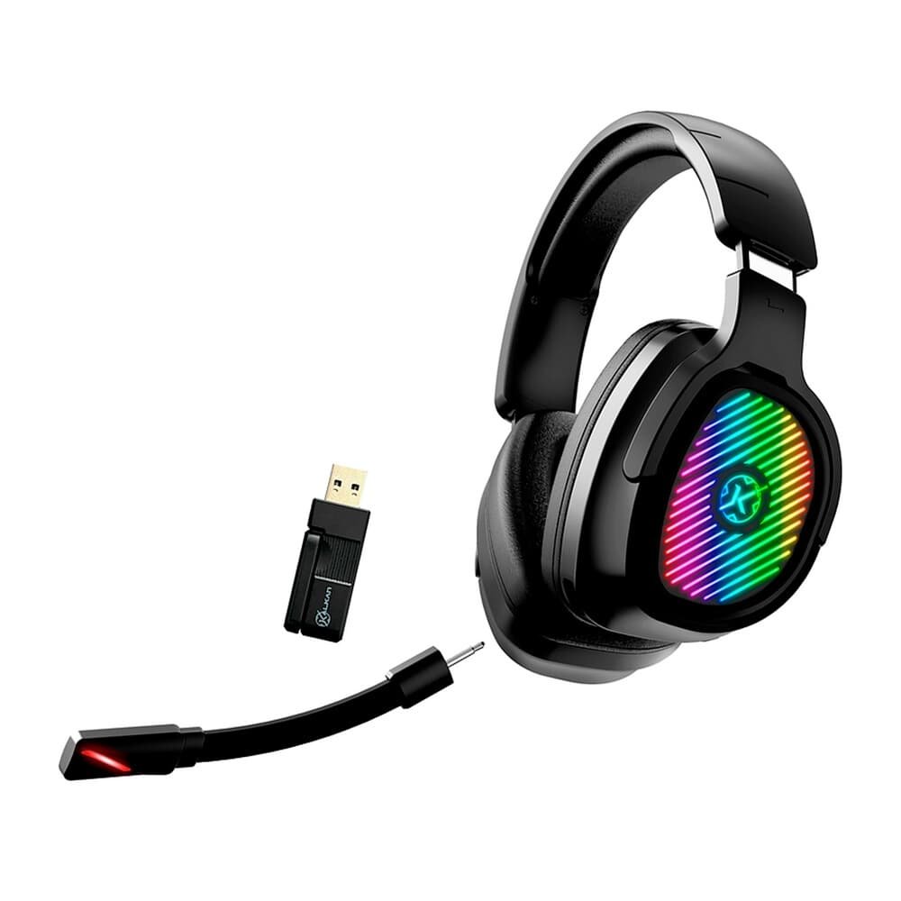 Headset Gamer Kalkan Ragnar, RGB, Surround 7.1, Adaptador USB Tipo-C, Preto - ( Balão.info - foto 2